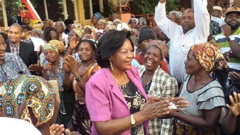 Alice Mabota becomes first woman to run for president of Mozambique ...