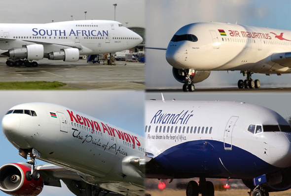 Kenya Rwanda South Africa and Mauritius national carriers mull