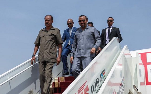 Ethiopian, Eritrean Leaders Arrive In Juba For Talks With President ...