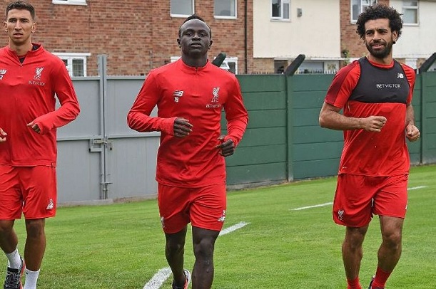 Mohamed Salah Sadio Mane Return To Liverpool Training Cgtn Africa