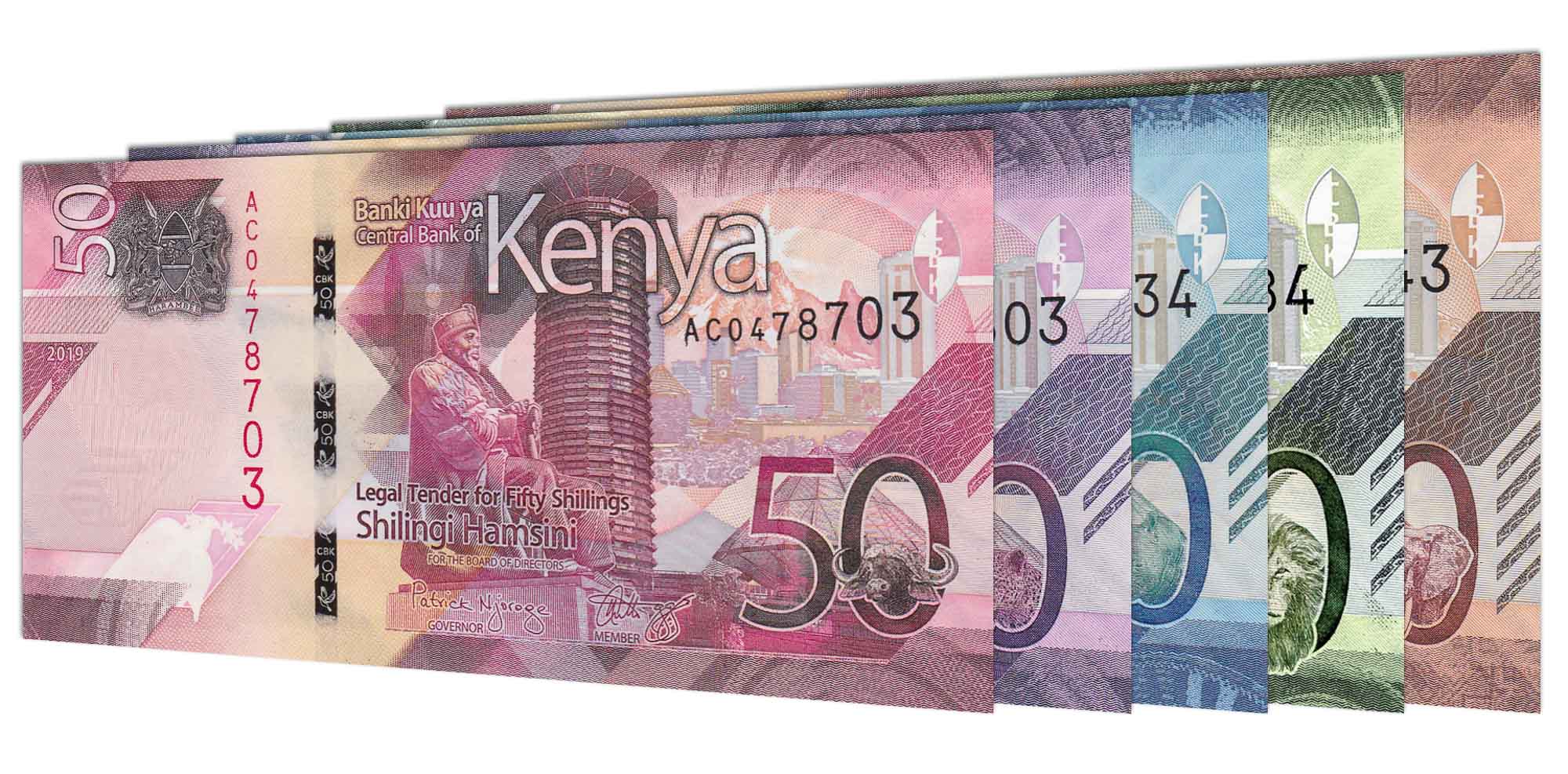 Kenya Aims To Cut Budget Deficit In Half By 2024 CGTN Africa   Current Kenyan Shilling Banknotes V2 