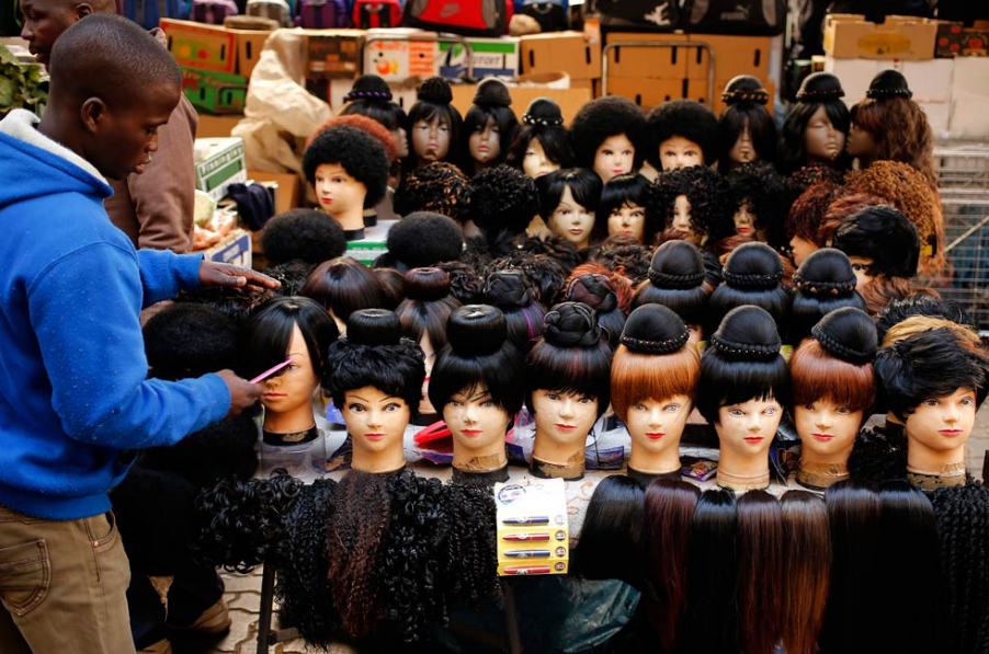 Africa shop wig market