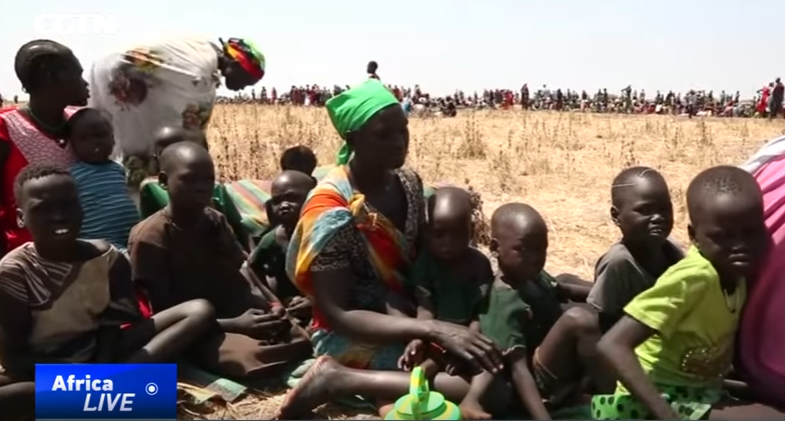 #FightFamine: Thousands in South Sudan gather to receive life-saving ...